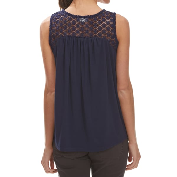 THYME & HONEY Women's Embroidered Front Tank