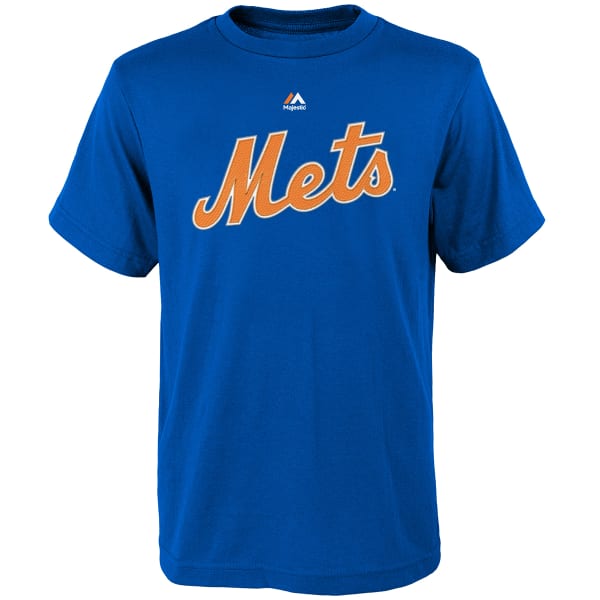 NEW YORK METS Kids' Syndergaard #34 Name and Number Short Sleeve Tee