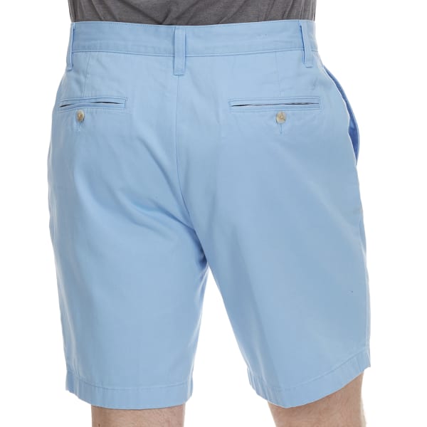 NAUTICA Men's Anchor Twill Classic Flat-Front Shorts