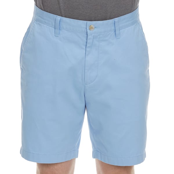 NAUTICA Men's Anchor Twill Classic Flat-Front Shorts