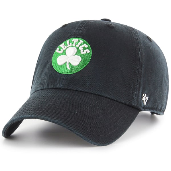 BOSTON CELTICS Men's '47 Clean Up Adjustable Hat, Black