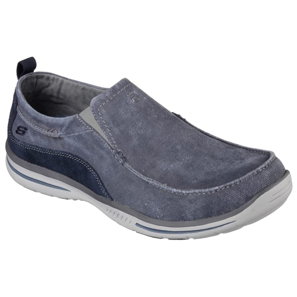 SKECHERS Men's Relaxed Fit: Elected - Drigo Slip-On Casual Shoes, Navy