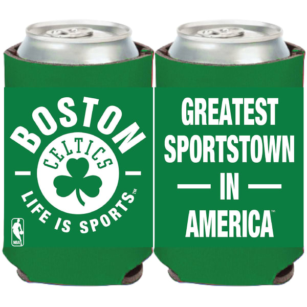 BOSTON CELTICS Greatest Sportstown in America Can Cooler