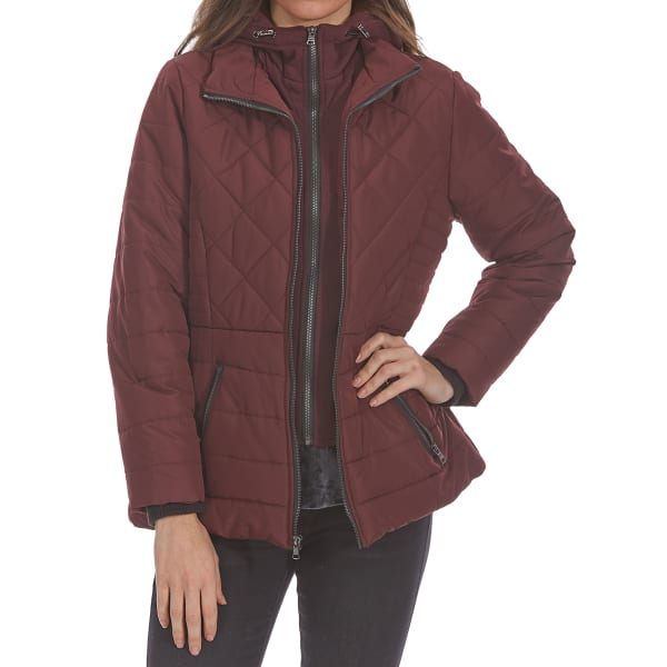 DETAILS Women's Fleece Bib Puffer Jacket