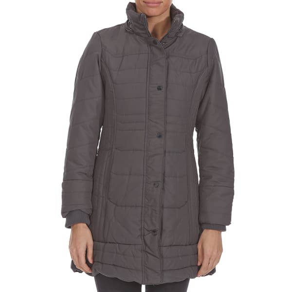 DETAILS Women's 35 in. Hooded Puffer Jacket