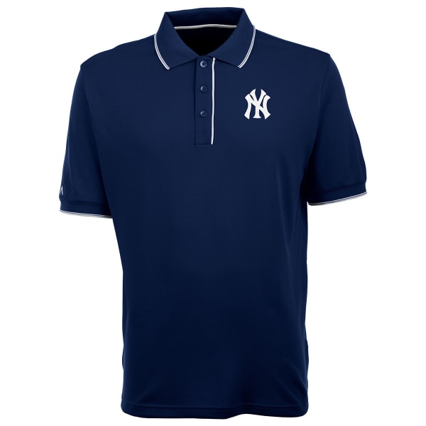 NEW YORK YANKEES Men's Elite Polo NY Logo Short-Sleeve Shirt