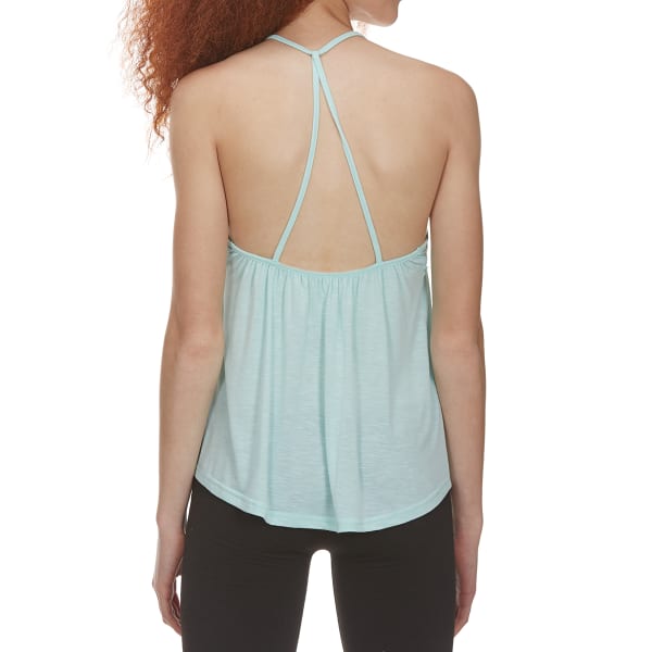 POOF Juniors' Lace Front Tank