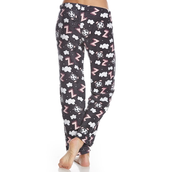 SLEEP & CO. Women's Alarm Clock Plush Sleep Pants