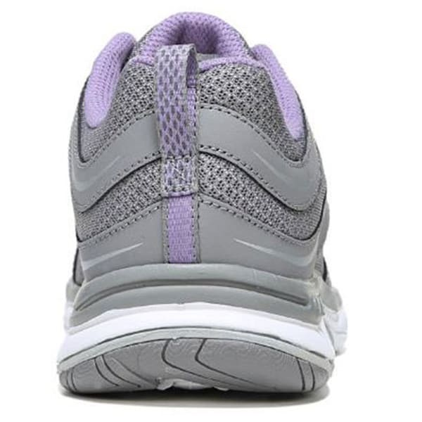 RYKA Women's Shift Walking Shoes, Gray/Purple, Wide