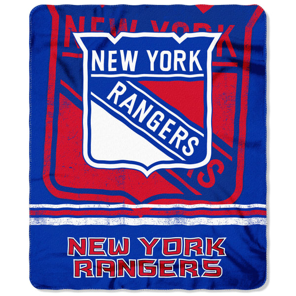 NEW YORK RANGERS Fleece Throw Blanket