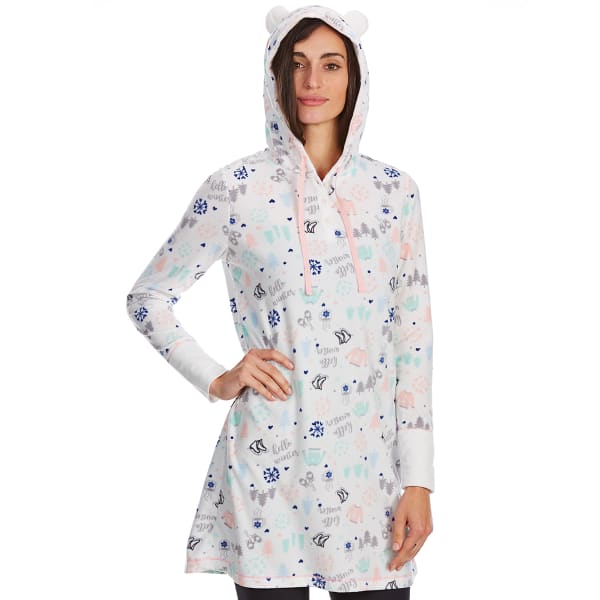 LAYLA Women's Hooded Sleep Shirt