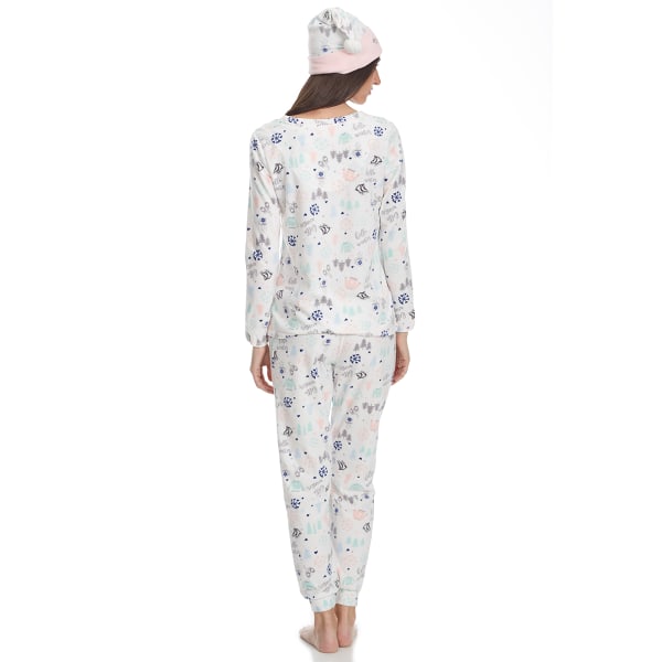 LAYLA Women's Jogger Pajama Set with Matching Hat