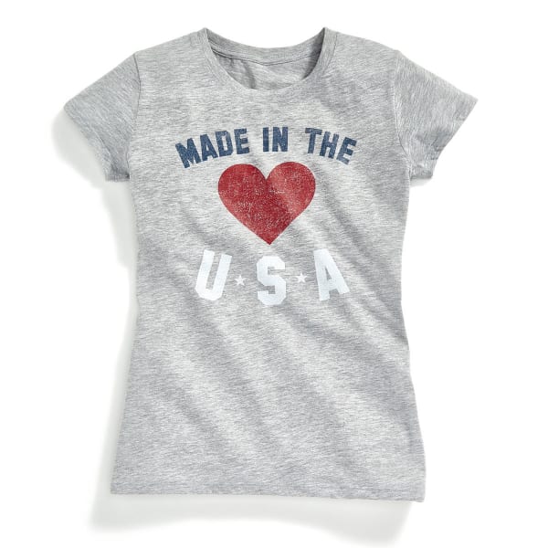 HYBRID Juniors' Americana Made in USA Short-Sleeve Tee