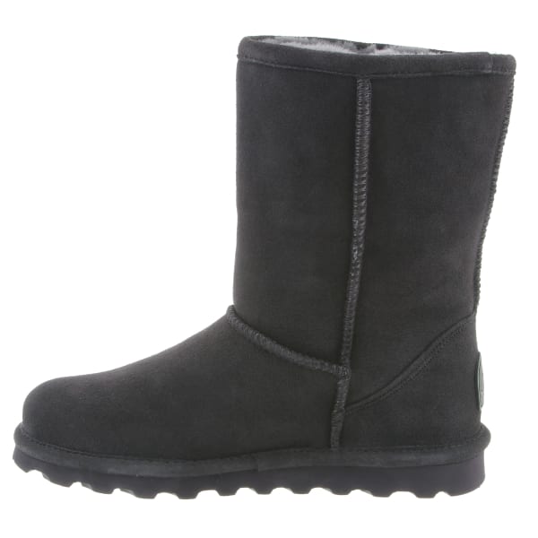 BEARPAW Women's Elle Short Boots, Charcoal