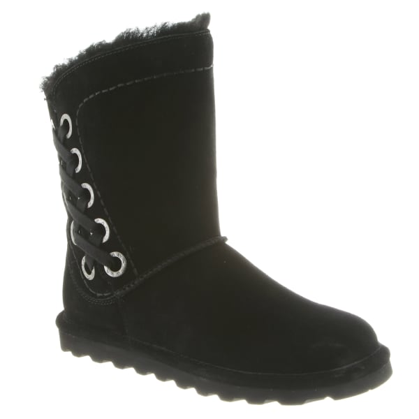 BEARPAW Women's Morgan Boots, Black