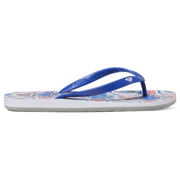 ROXY Women's Tahiti Flip-Flops, Red/Blue