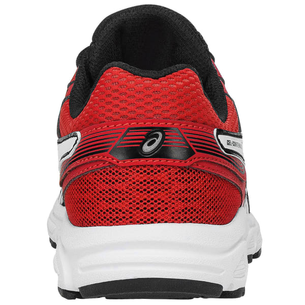 ASICS Boys' GEL-Contend 3 GS Running Shoes, Black/White/Vermillion