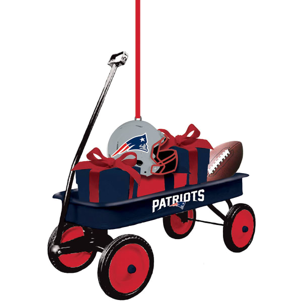 NEW ENGLAND PATRIOTS Team Wagon Ornament