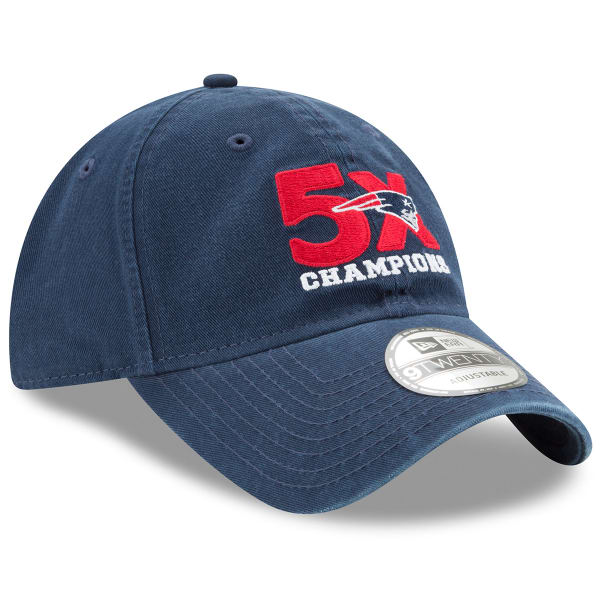 NEW ENGLAND PATRIOTS 5-Time Champions 9TWENTY Adjustable Hat