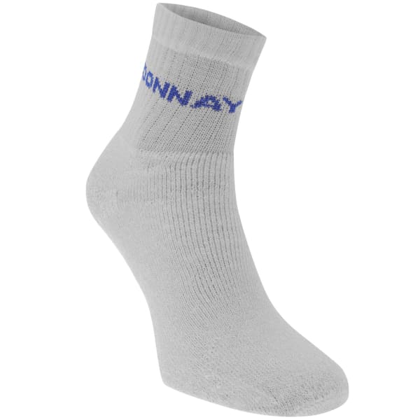 DONNAY Men's Quarter Socks, 12 Pack