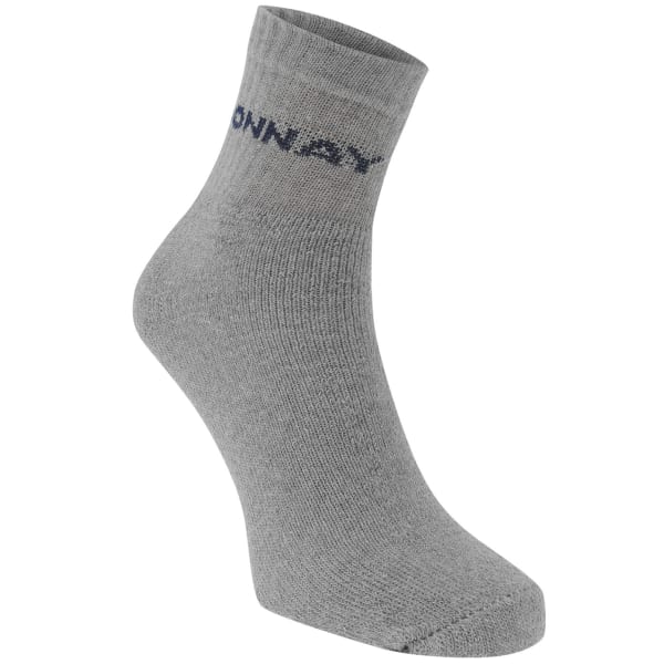 DONNAY Men's Quarter Socks, 12 Pack