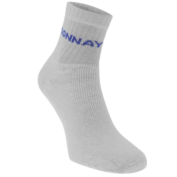 DONNAY Men's Quarter Socks, 12 Pack