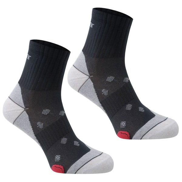 KARRIMOR Women's Quarter Running Socks, 2 pack