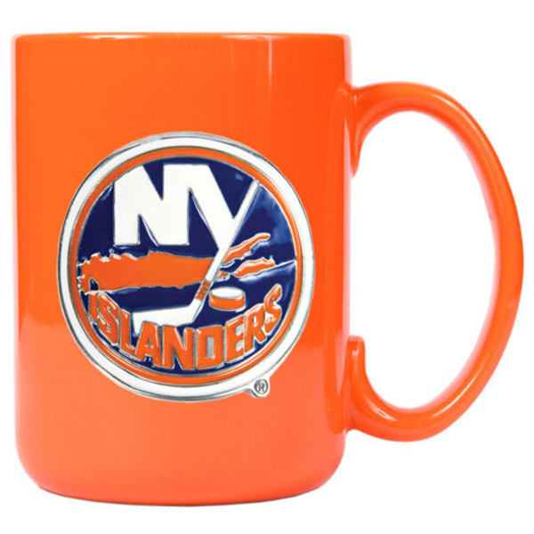 NEW YORK ISLANDERS 3D Metal Emblem Mug