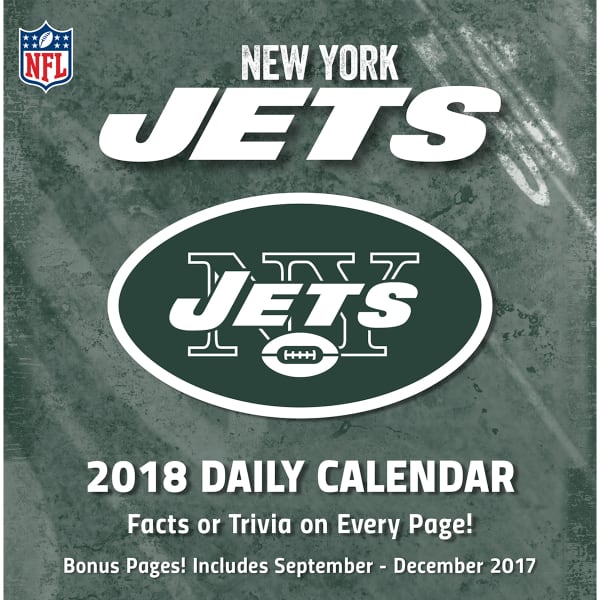 NEW YORK JETS 2018 Daily Box Calendar