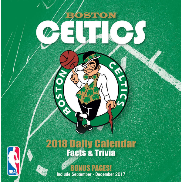 BOSTON CELTICS 2018 Daily Box Calendar