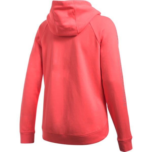 UNDER ARMOUR Women's Metallic Logo Favorite Fleece Hoodie