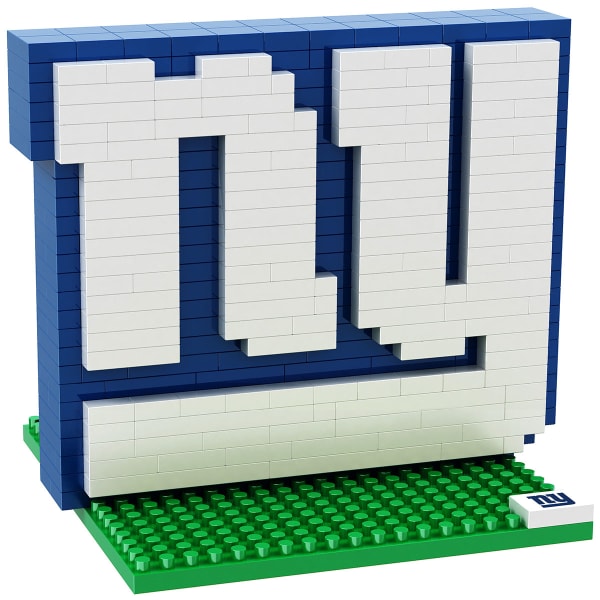 NEW YORK GIANTS 3D BRXLZ Team Logo Puzzle