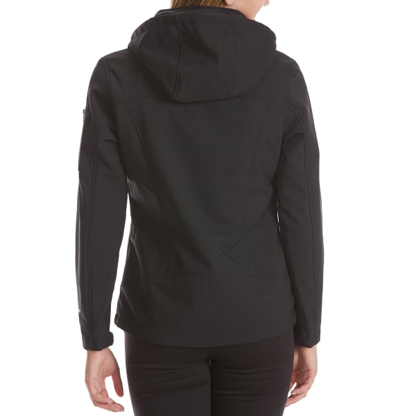 FREE COUNTRY Women's Short Hooded Soft Shell Jacket