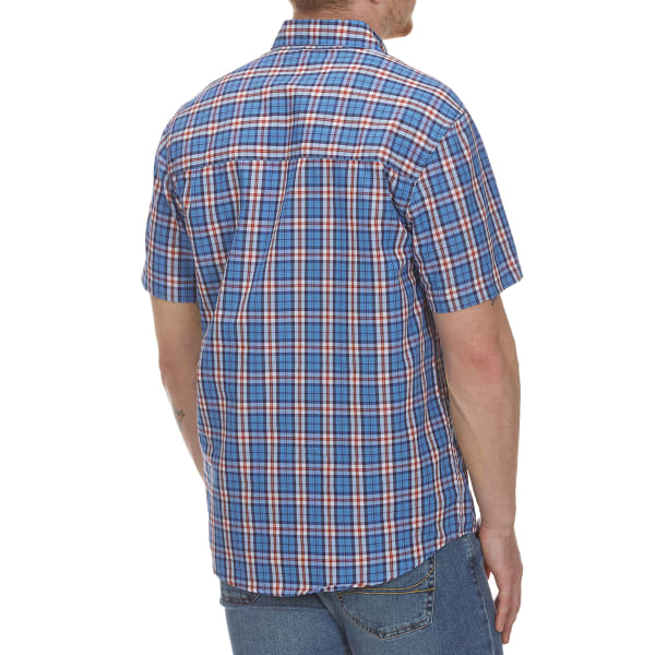 COLEMAN Men's Plaid Guide Short-Sleeve Shirt