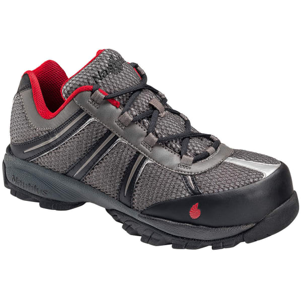 NAUTILUS Men's 1343 ESD Safety Toe Athletic Shoes, Grey, Medium Width