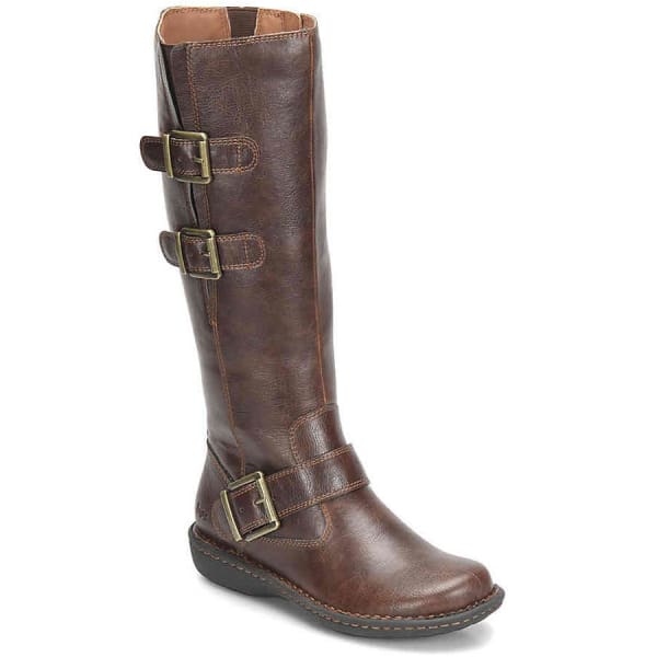 B.O.C. Women's Virginia Tall Boots, Coffee, Wide