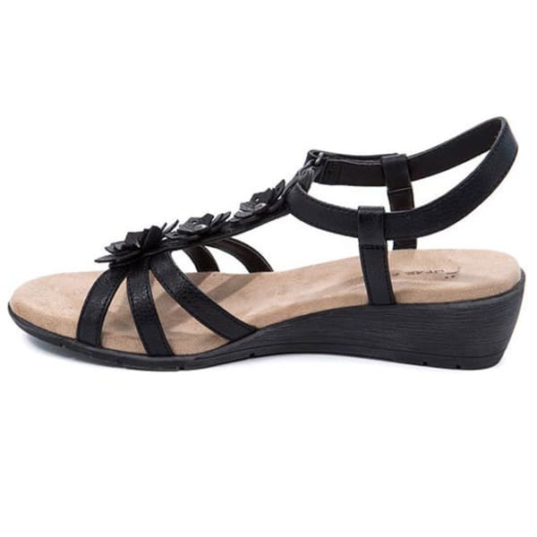 WEAR.EVER Women's Friendlier Sandals, Black