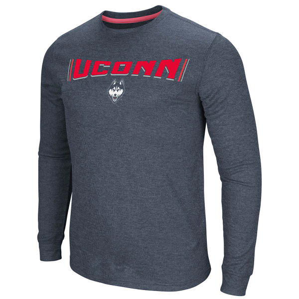 UCONN Men's Cake Time Waffle Knit Long-Sleeve Tee