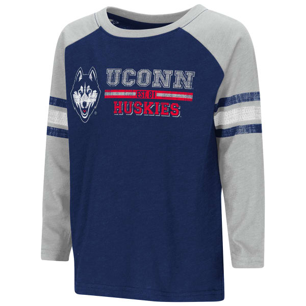 UCONN Toddler Boys' Hidden Cavern Long-Sleeve Tee