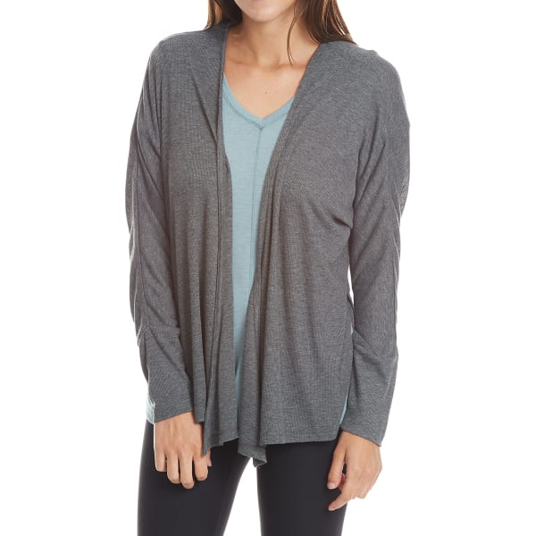 HARMONY AND BALANCE Women's Slub Rib Cardigan