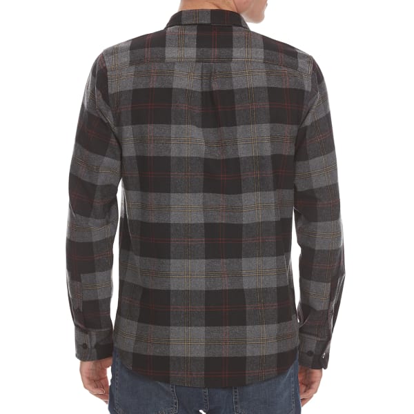 BURNSIDE Guys' Flannel Button-Down Shirt