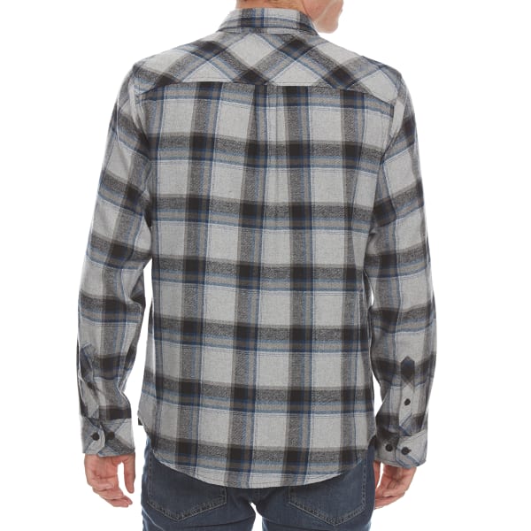 BURNSIDE Guys' Flannel Woven Long-Sleeve Shirt