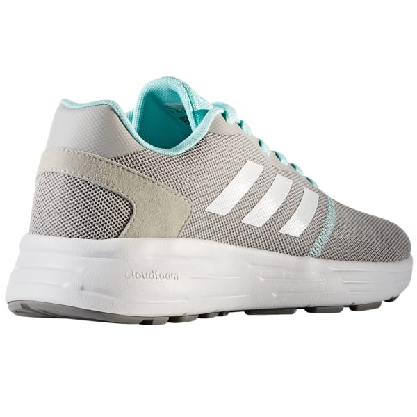 ADIDAS Women's Neo Cloudfoam Revolver Running Shoes, Grey/White/Aqua