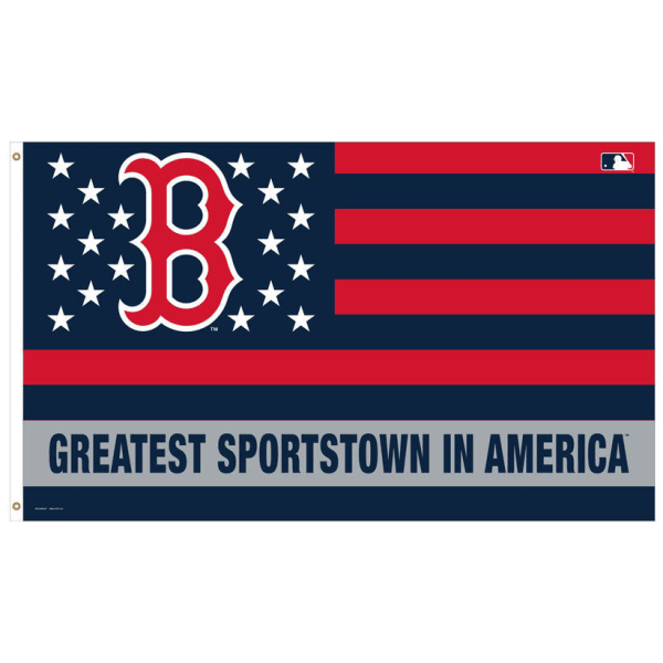 BOSTON RED SOX Greatest Sportstown in America Flag