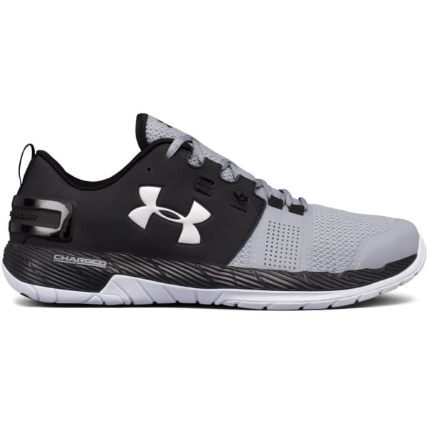 UNDER ARMOUR Men's UA Commit Cross Training Shoes, Black/Steel/Metallic ...