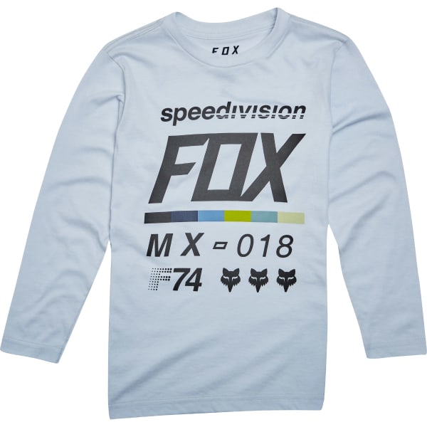 FOX Boys' Draftr Long-Sleeve Tee