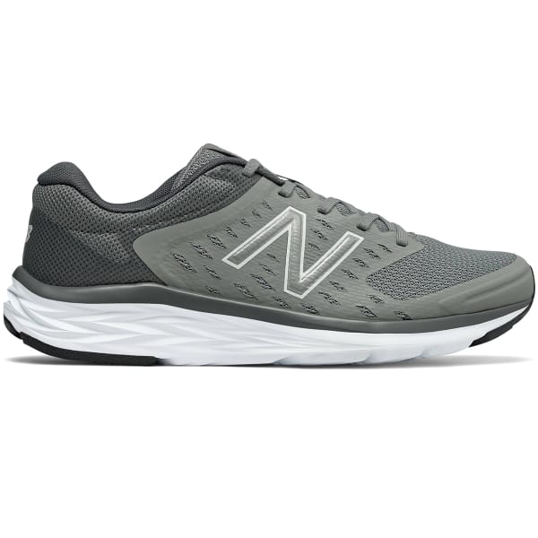 NEW BALANCE Men's 490v5 Running Shoes, Team Away Grey/Gunmetal Black