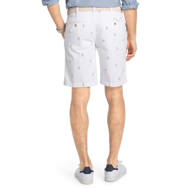 IZOD Men's Schiffli Anchor Printed Shorts