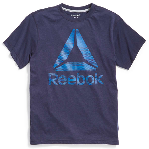 REEBOK Men's Binary Delta Short-Sleeve Tee