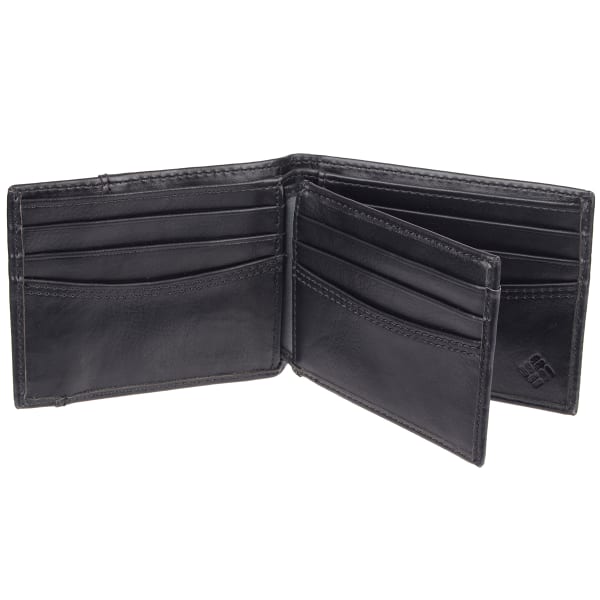 COLUMBIA Men's Extra-Capacity RFID-Blocking Slimfold Wallet